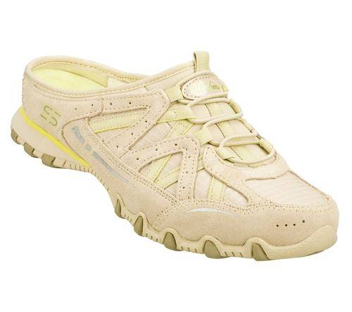 Original Ladies Skechers Bikers Lily Pad - UK 4 (SA 4) Leather & Textile Upper