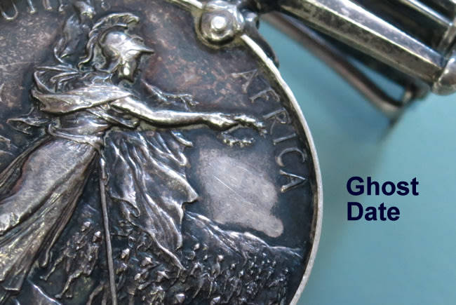ghost date medal boer war
