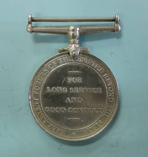 Permanent Forces Of The Empire Beyond the Seas Long Service Medal