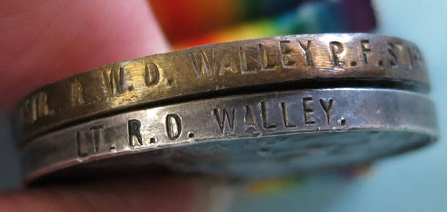 WW1 Trio and Permanent Forces Of The Empire LSGC Medal