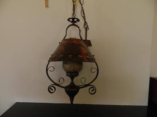 Very Old Copper Light