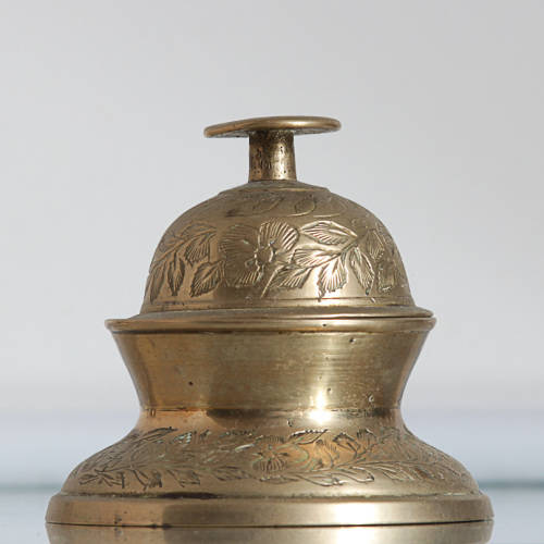 VINTAGE BRASS TABLE BELL