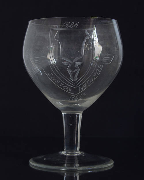 VINTAGE CUSTOS NATURAE / GUARDIAN OF NATURE GLASS  1926 - 1966, 40 YEARS