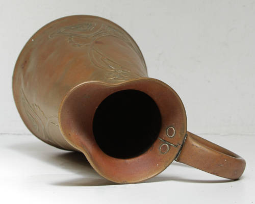 FAUX NOUVEAU BRASS/COPPER PITCHER - SHIPPING 1KG SAPO