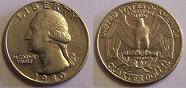1980 Circulated American Quarter Dollar