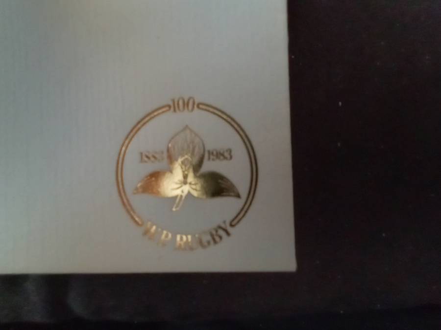 FDC Rugby WPRU Centenary 1983 (AK-131C)