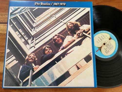 The Beatles - 1967-1970 PCSPJ(S)718 (SA) VG+/VG+/VG+ Inside Gatefold Upside Down