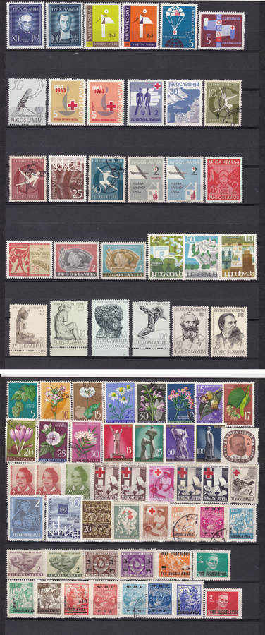 Yugoslavia Mixed Lot Mint & Used (Some high CV)