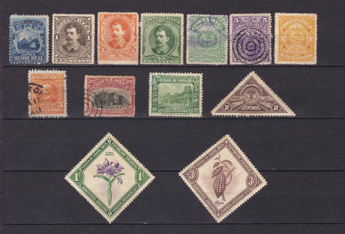 COSTA RICA from 1863 Very Fine Used
