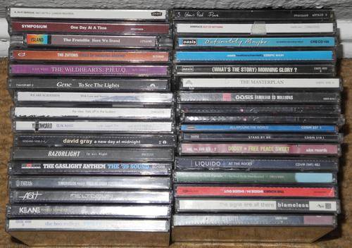 33 modern rock/alternative/indies CDÃ¢ÂÂs