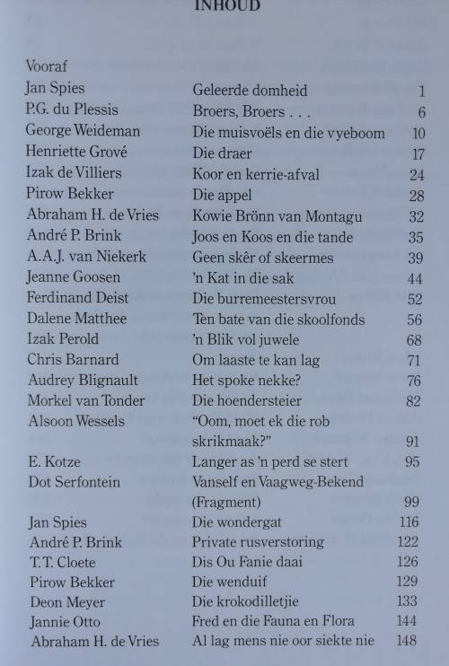 Storie-sjempyn - 50 humoristiese verstellings / Jan Vosloo