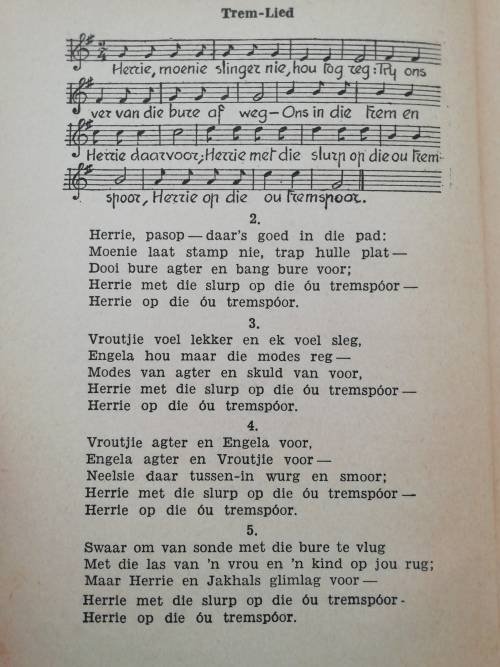 HERRIE OP DIE OU TREMSPOOR / C. J. LANGENHOVEN