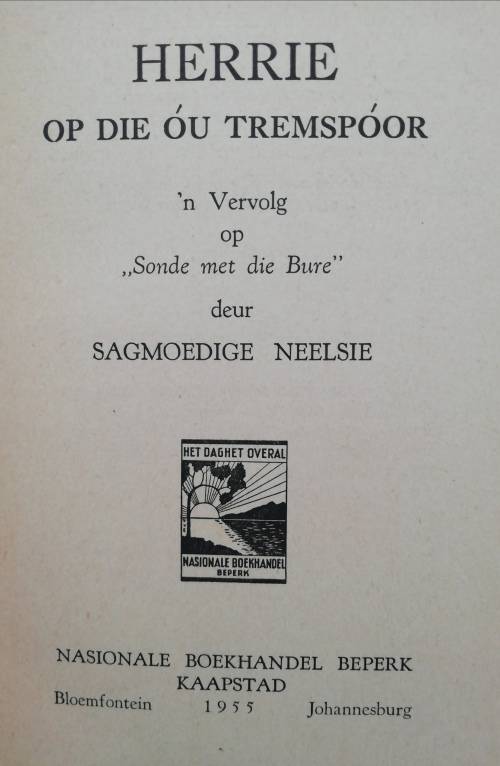 HERRIE OP DIE OU TREMSPOOR / C. J. LANGENHOVEN