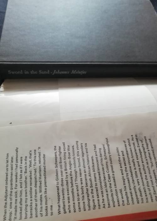 Sword in the Sand - Johannes Meintjes