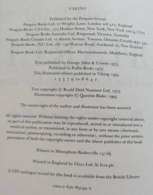 Charlie and the Great Glass Elevator - Roald Dahl,