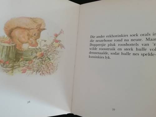EERSTE AFRIKAANSE UITGAWES deur Beatrix Potter (18 Boekies)