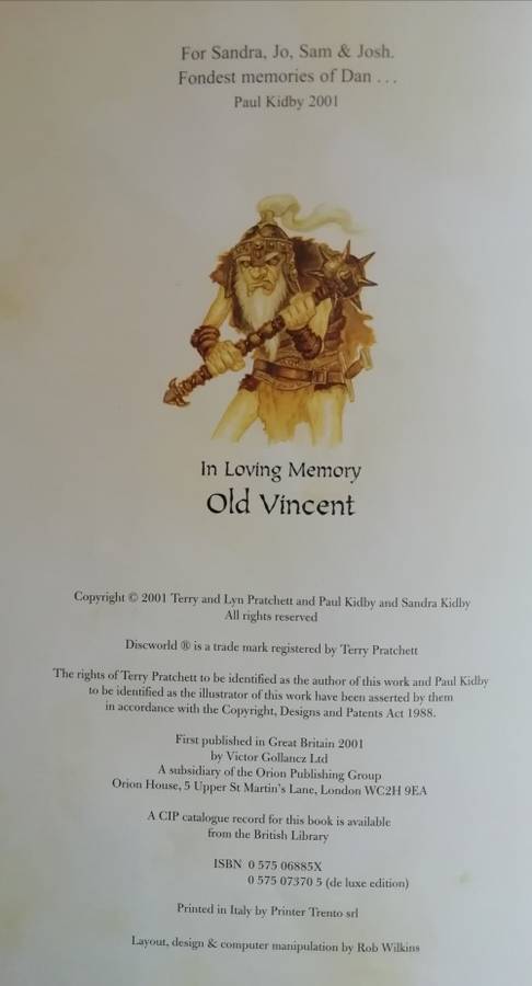 TERRY PRATCHETT: A Discworld Fable by Paul Kidby