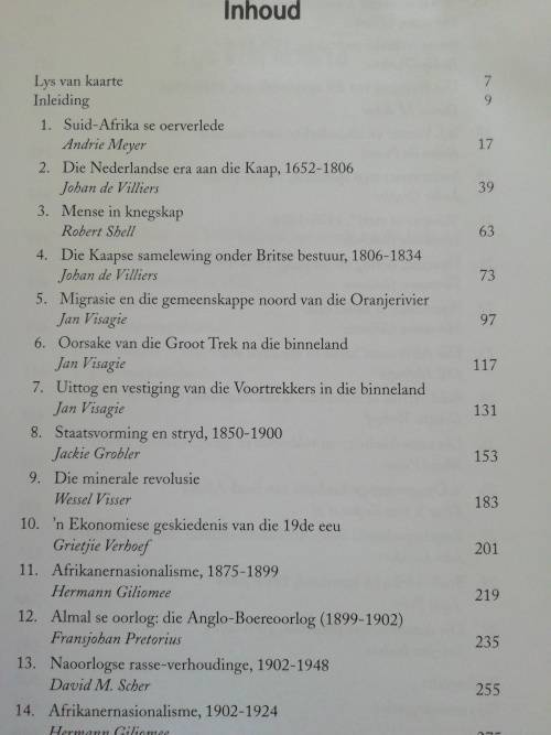 GESKIEDENIS VAN SUID-AFRIKA Van voortye tot vandag / Fransjohan Pretorius