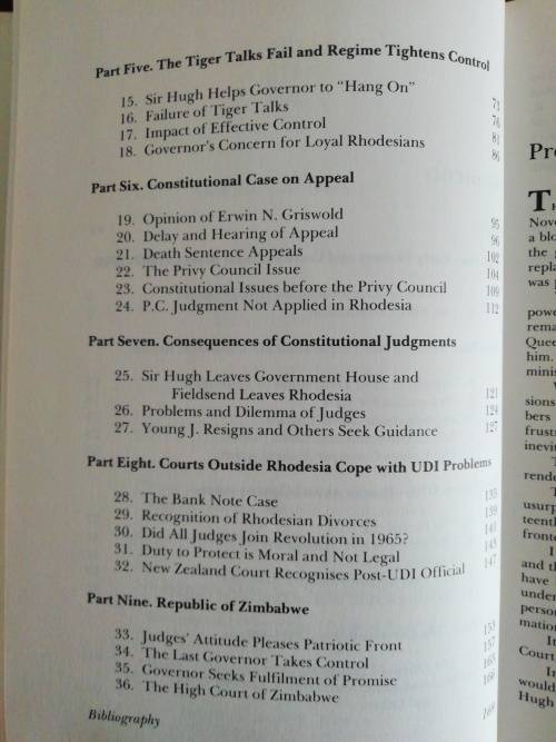 THE JUDGE, THE PRINCE, AND THE USURPER, from UDI to Zimbabwe / Bennie Goldin