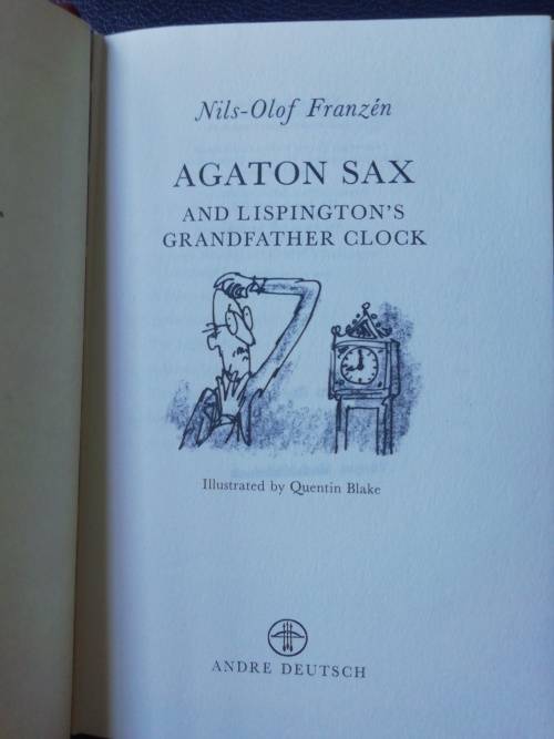 Agaton Sax x 3 Books
