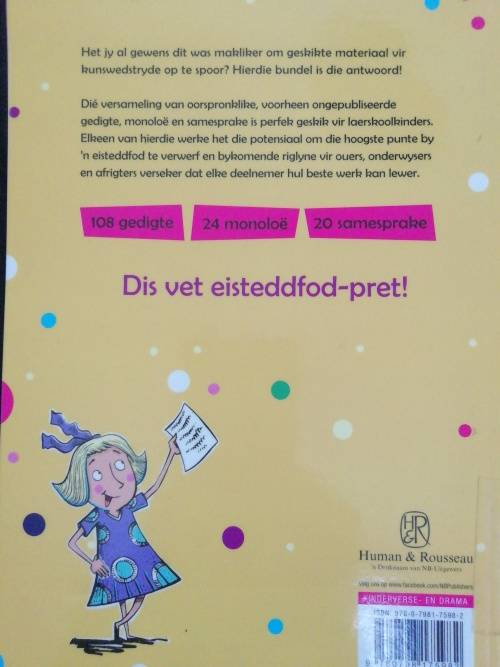 Eisteddfod-PRET / Saamgestel deur Gloudine Kellerman en Jonelle du Toit