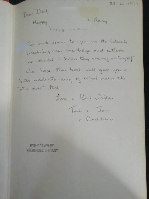 Verwoerd is Dead / Jan Botha