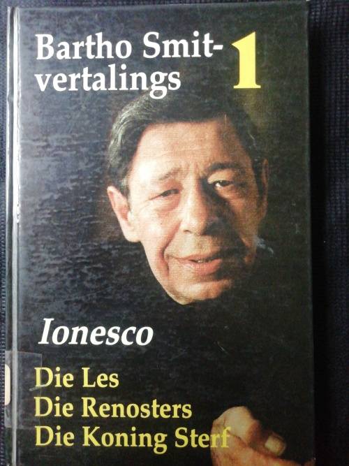 Bartho Smit - vertellings 1 : Ionesco