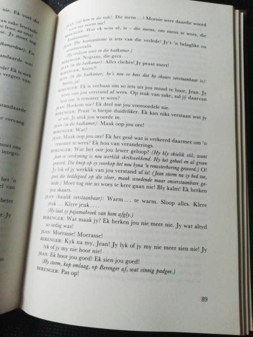 Bartho Smit - vertellings 1 : Ionesco