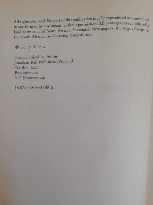 ARCHITECT OF APARTHEID: H. F. VERWOERD-AN APPRAISAL / HENRY KENNY