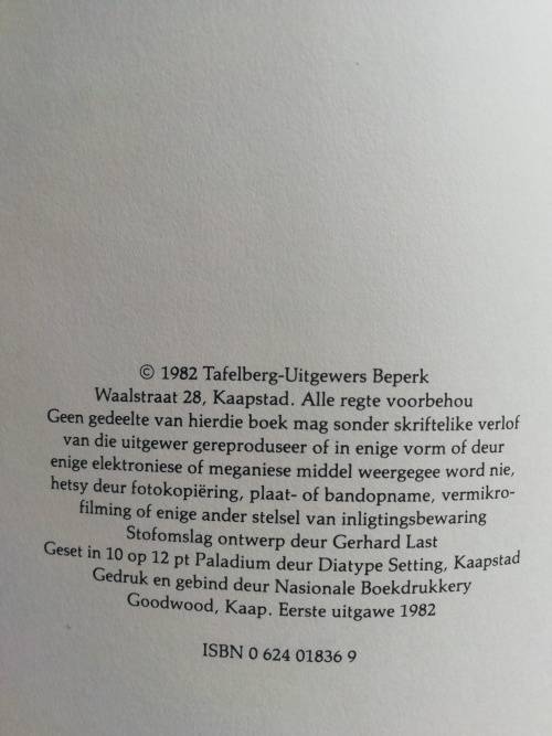 In die stroomvernellings / F. E. O`Brien Geldenhuys