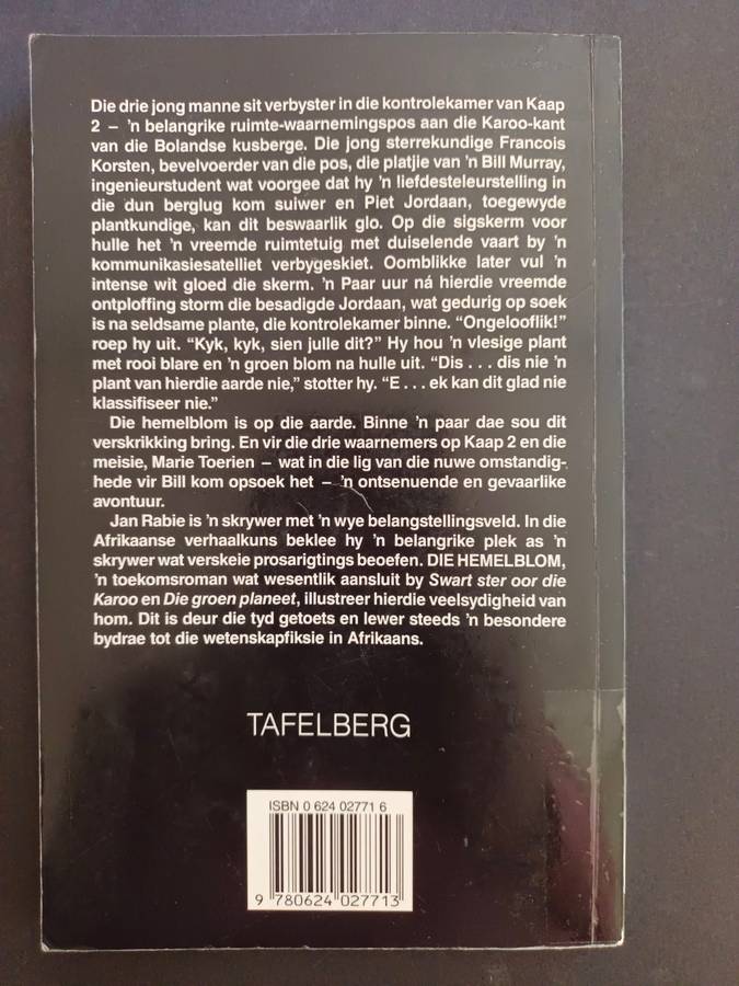 Die Hemelblom / Jan Rabie