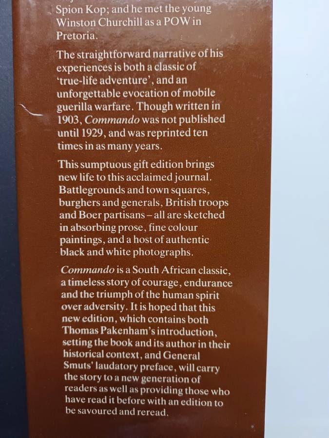 Commando A Boer Journal of the Boer War / Deneys Reitz