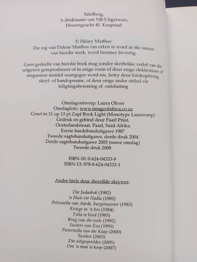 Moerbeibos / Dalene Matthee