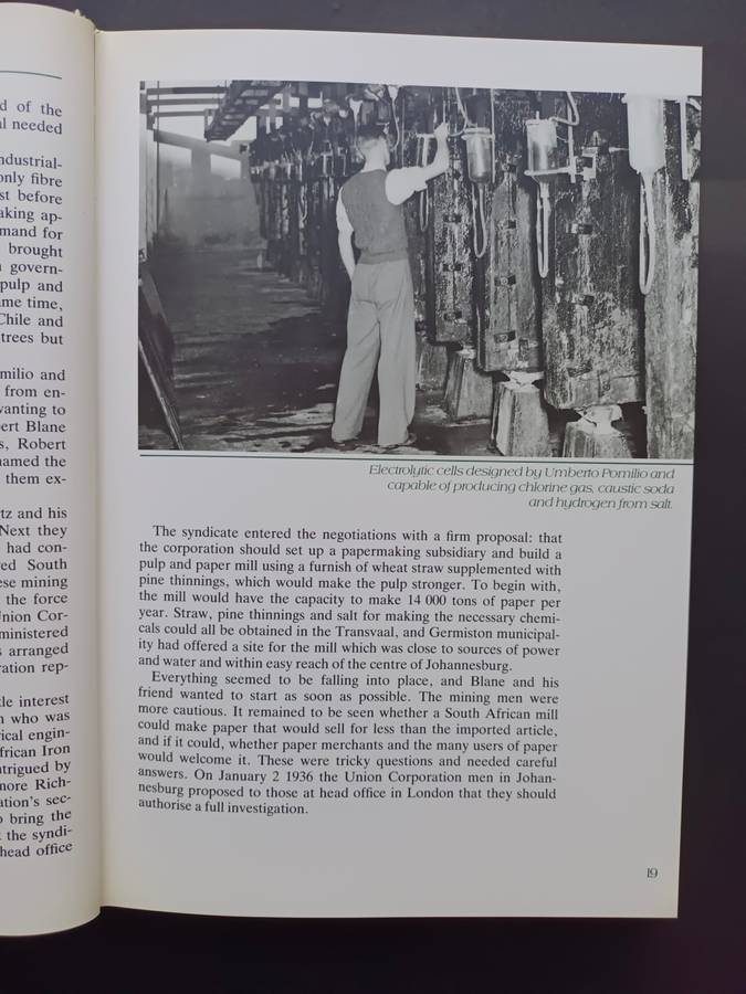 Paper Chain. The Story of Sappi / Hocking, Anthony