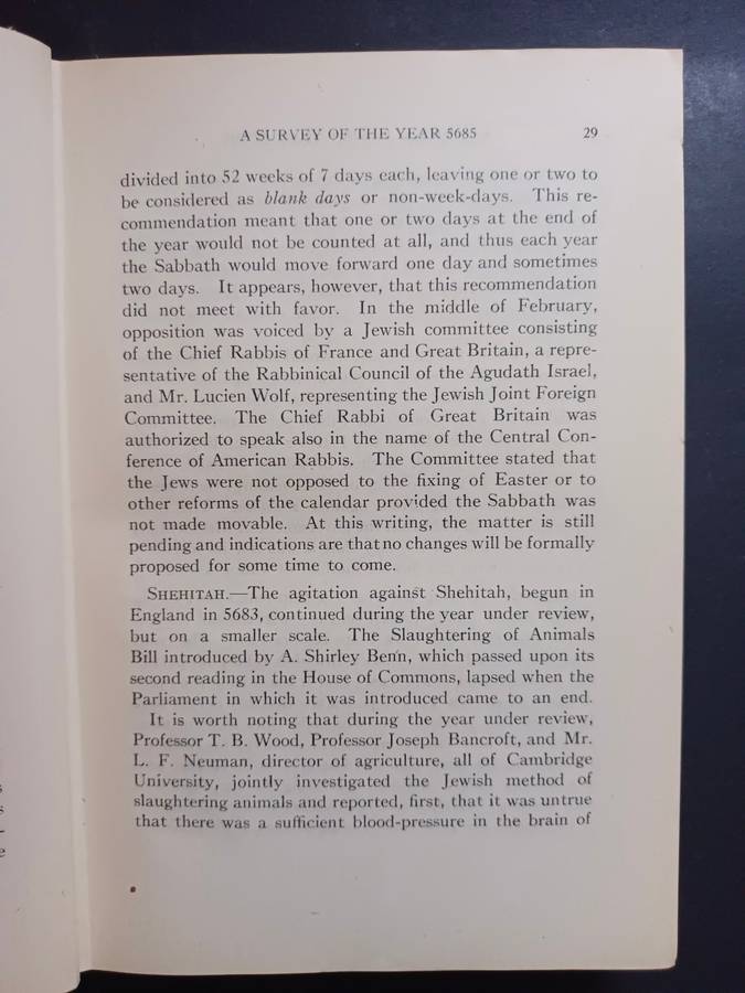 The American Jewish Year Book 5686, September 19, 1925 to September 8, 1926  Schneiderman, Harry