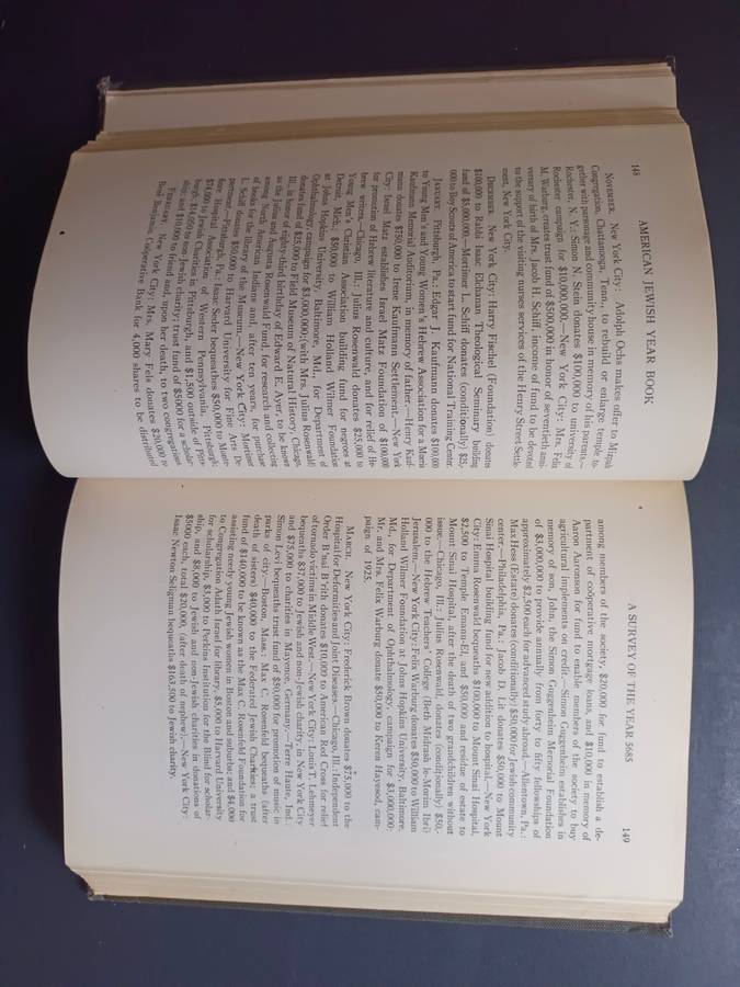 The American Jewish Year Book 5686, September 19, 1925 to September 8, 1926  Schneiderman, Harry