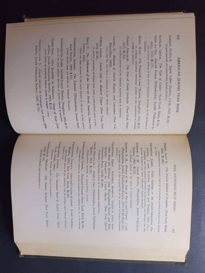 The American Jewish Year Book 5686, September 19, 1925 to September 8, 1926  Schneiderman, Harry