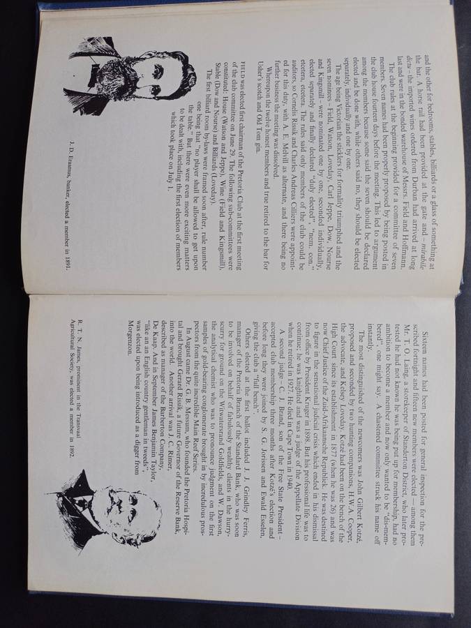 Old Ivory and Roses: The Pretoria Club / A. K. W. Atkinson (1969)