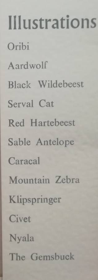 A Folio of South African Animals by Dick Findlay (Limited Edition)