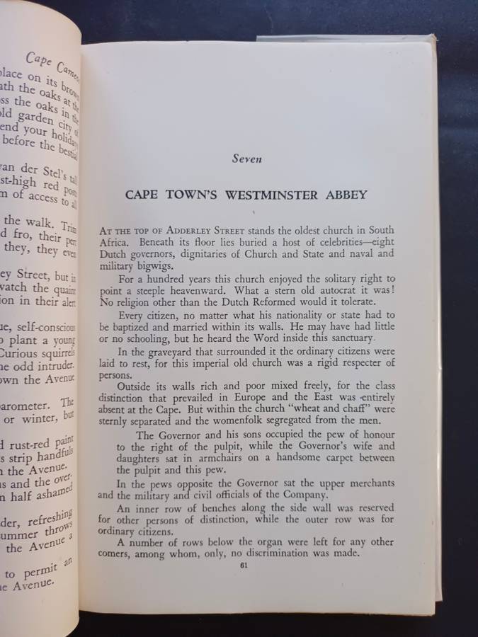 CAPE CAMEOS / Barbara Campbell Tait