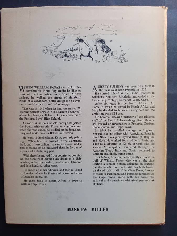 UNDER THE TABLECLOTH: Papas looks at the Peninsula / William Papas & Aubrey Sussens