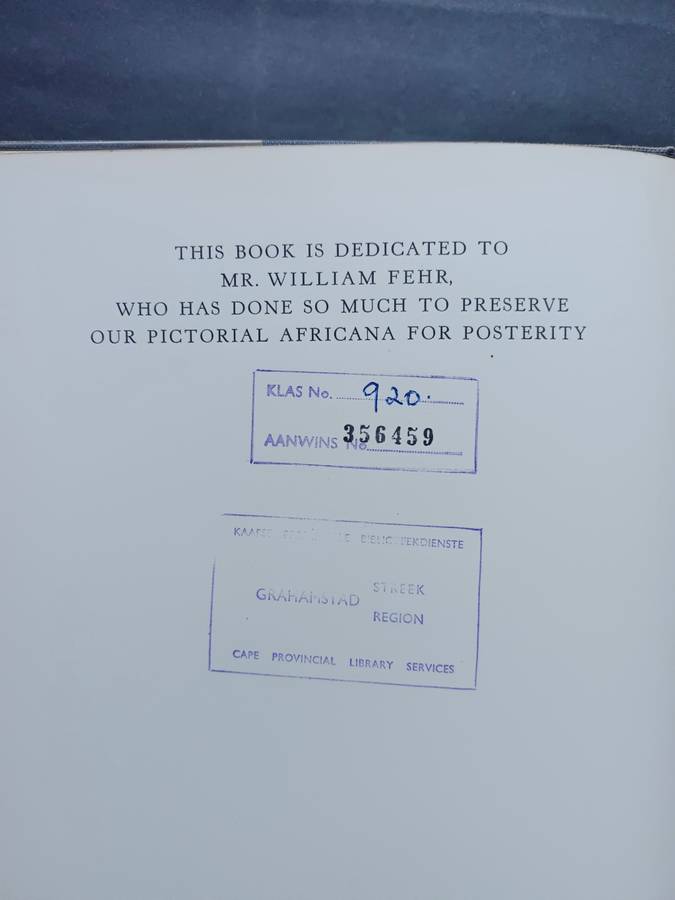 THOMAS BOWLER OF THE CAPE OF GOOD HOPE / Edna & Frank Bradlow