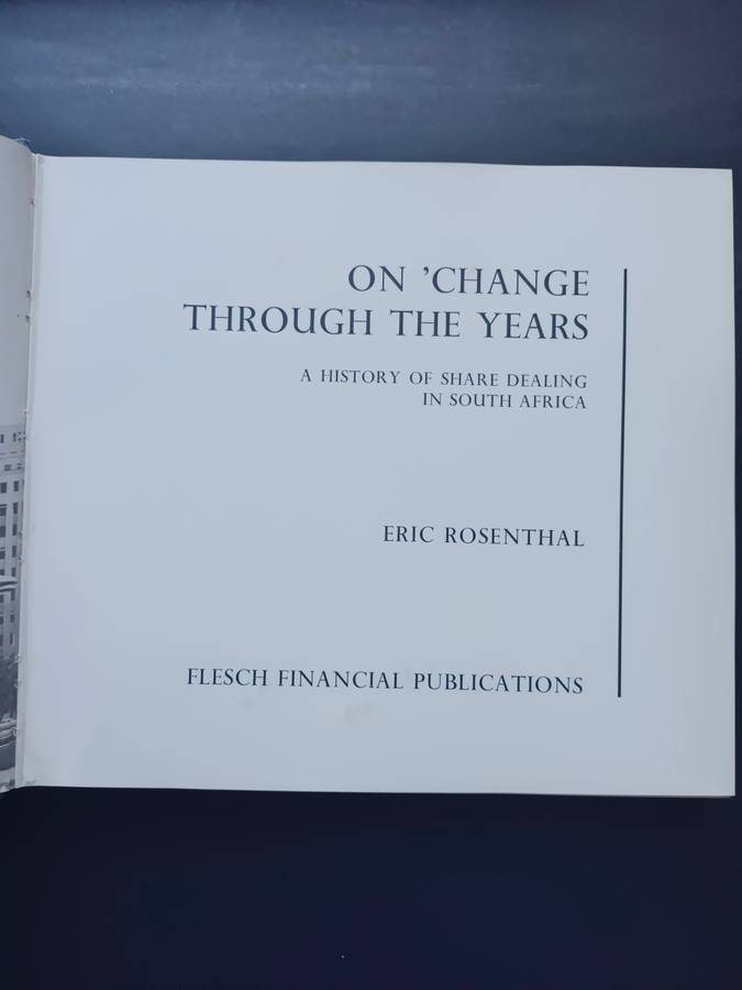 On` Change through the Years / ERIC ROSETHAL