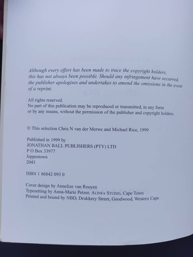 A Century of Anglo-Boer War Stories / Chris N van der Merwe & Michael Rice