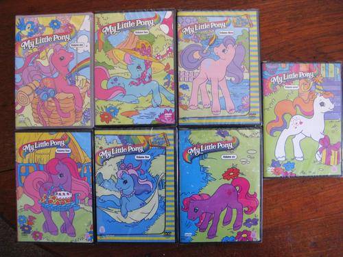 My Little Pony DVD's (complete set of 7 volumes,NEW)