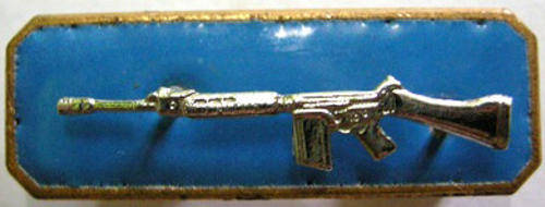 SA Air Force Sharp Shooter Badge Pins Intact