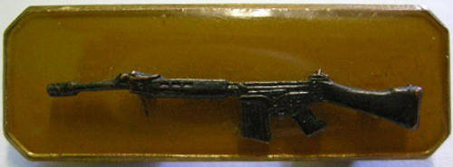 Cadet Small Arms Marksman Qualification Bar Two Piece Pins Intact