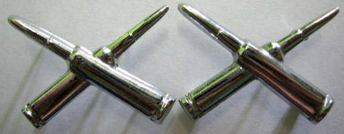 Ammunition Corps Collar Badges x 2 Variations