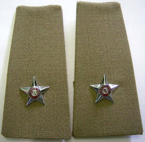 2nd Lieutenant Rank Insignia Pair