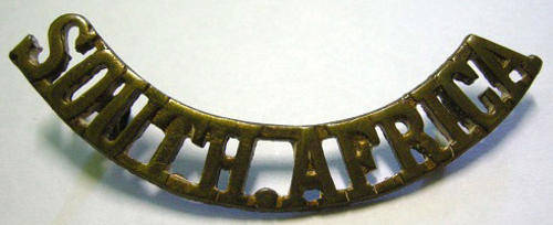 South Africa Shoulder Title Single One Lug Only